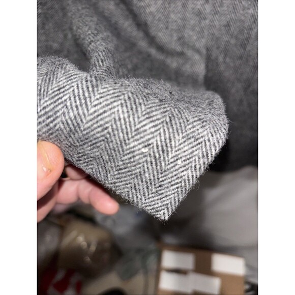 Gianfranco Ruffini Italy Mens Sport Coat Size 44R Herringbone Tweed Camel Hair - Picture 5 of 16